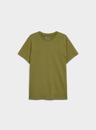 Le 31 Mens Soft stretch jersey T-shirt Muscle fit