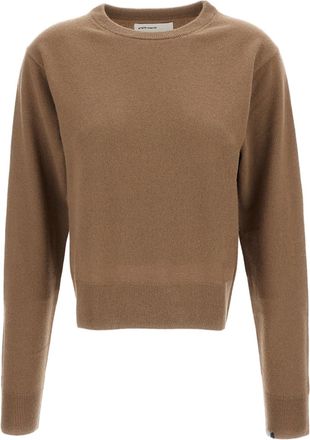 Extreme Cashmere Brown Cashmere N.475 Crewneck Sweater