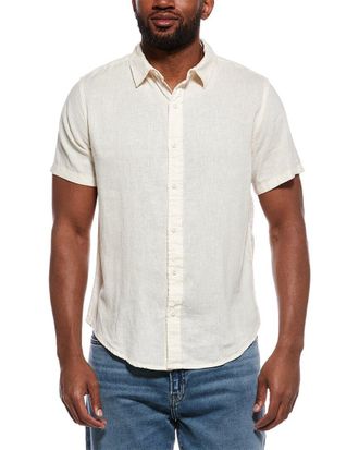 Onia Standard Linen-Blend Shirt