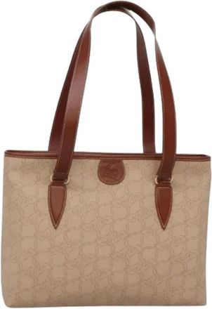 Chlo&eacute; Pre-owned Tote Bag - Dames - Vintage Shopper - Beige - ONE Size - Leer - Vintage