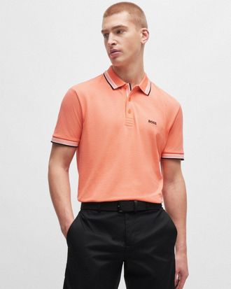 HUGO BOSS Paddy Contrast Heren Polo