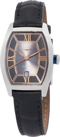 Longines Evidenza Automatic Grey Dial Ladies Watch L2.142.4.56.2