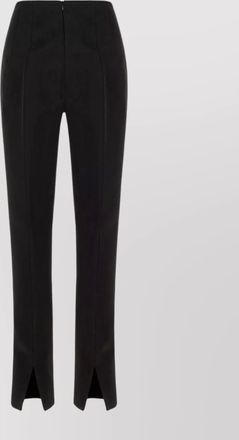Sportmax acetate pants rhinestone embellishment