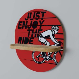 OEM Disfruta Del Viaje Estante Ovalado