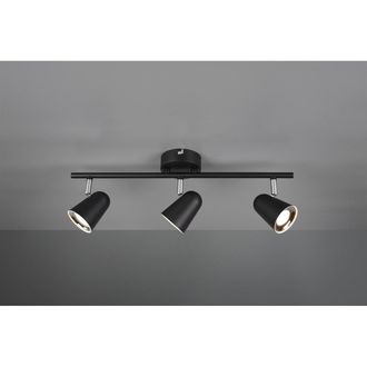 Reality Foco Toulouse Negro 3 Spot Led L48 Cm Trio Lighting