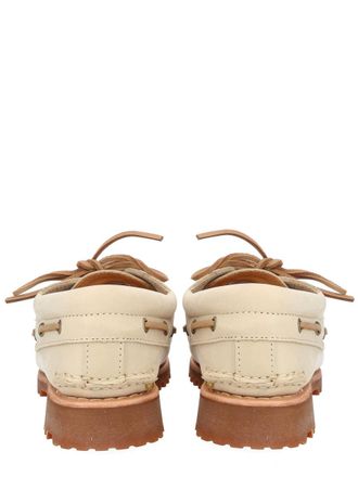 Timberland Leather Lace-Up Loafer - Beige