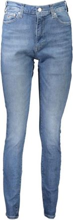 Tommy Hilfiger Dames, Jeans, Blauw, Maat: W25 L32 Katoen