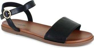 Unionbay Regal Ankle Strap Sandal in Black at Nordstrom Rack, Size 6.5