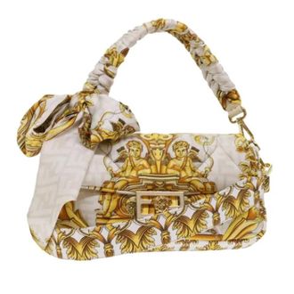 Fendi Pre-owned Vintage Schoudertas - Dames - Pre-owned - Wit - Maat: ONE Size Poliester
