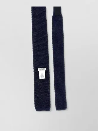 Brunello Cucinelli silk knit tie