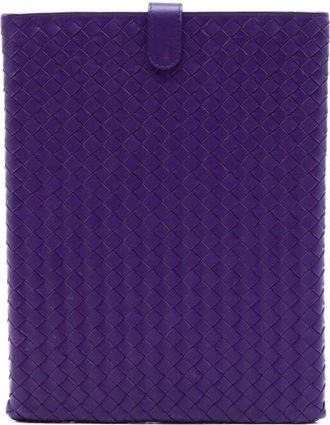 Bottega Veneta Pre-owned Bottega Veneta Nappa Intrecciato Laptop Sleeve Clutch Unisex 7926ZKSRIPXKMVE6