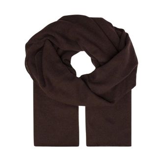 Allude Kasjmieren sjaal - Dames - Accessoires - Bruin - Maat: ONE Size Kasjmier