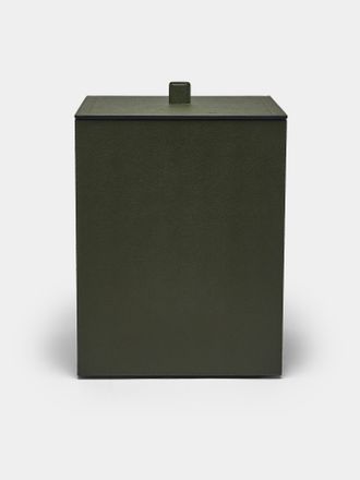Giobagnara Walter Leather Wastepaper Bin