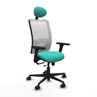 Piqueras y Crespo Silla De Oficina Piqueras Y Crespo Zulema Negro Espuma Alta Densidad