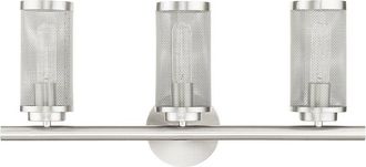 Livex Lighting 3-Light Brushed Nickel Vanity Sconce Wall Light
