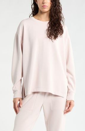 Zella Ultra Soft Tunic in Pink Hush at Nordstrom, Size Large