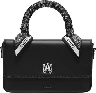 Amiri Handbags, female, Black, Size: ONE SIZE Micro Long MA Bag