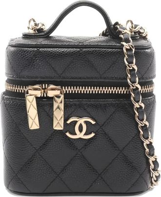 Chanel 2021~2022 matelasse chain tote bag - Black