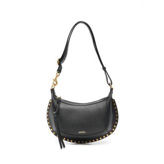 Isabel Marant Oskan Moon Stud-embellished Shoulder Bag