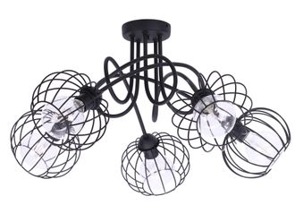 OEM L&aacute;mpara De Techo Colgante Loft Metal E27 Led