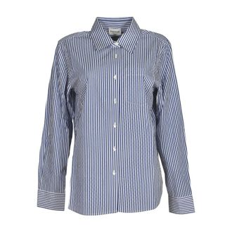 P.A.R.O.S.H. Shirts, female, Blue, Size: L Striped Shirt