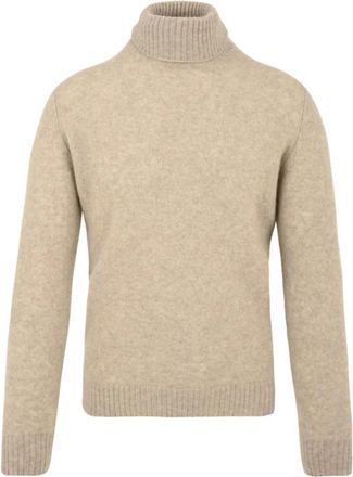 FILIPPO DE LAURENTIIS Beige Coltruien voor Heren - Heren - Coltruien - Beige - 2XL - Truien & Vesten
