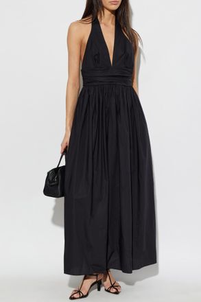 Matteau Sleeveless Dress, Womens, Black