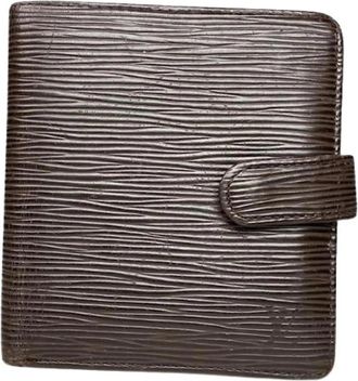 Louis Vuitton Pre-owned Vintage Leren Portemonnee - Dames - Vintage Accessoires - Bruin - ONE Size - Leer - Vintage