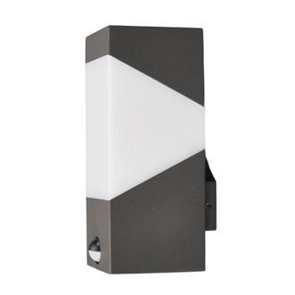 Lucande Lucande - L&aacute;mpara De Pared Exterior kiran En Negro Aluminio
