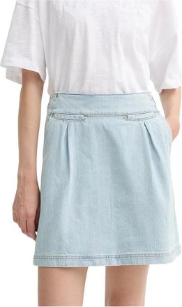 Munthe Upala Mini Skirt - Dames - Spijkerrokken - Blauw - S - Katoen - Rokken