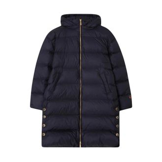 Busnel Jassen, Dames, Blauw, XL, Nylon, Farida Donsjas