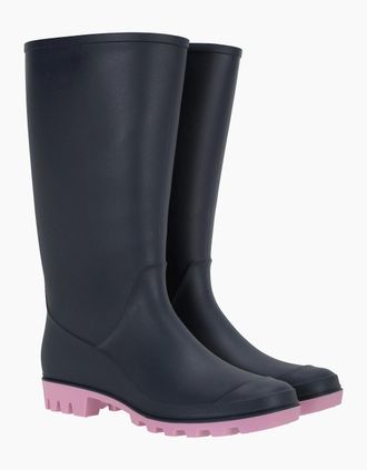 Mountain Warehouse Womens Mountain Warehouse Womens/Ladies Splash Wellington Boots - Navy - Size: 4