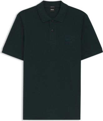 BOSS Pallas polo shirt in cotton piqu&eacute; with embroidered logo