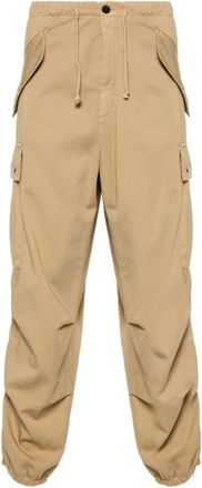 Dries Van Noten Pentrig Pants - Heren - Straight fit broeken - Beige - M - Broeken
