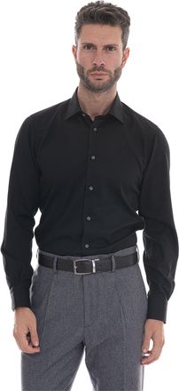 Carrel Camicia classica da uomo Nero Carrel Uomo