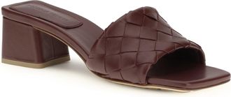Bottega Veneta Womens Mules Parco Barolo Leather Lamb Sandal