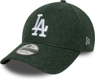 New Era Mens Melton Wool Cap LA Green/White One Size