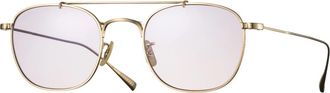 Eyevan 7285 Dazzling Zonnebril - unisex - Zonnebrillen - Geel - 51 MM - Accessoires