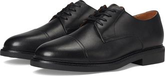 Polo Ralph Lauren Asher Captoe Mens Slip on Shoes Black : 10.5 D - Medium, Leather