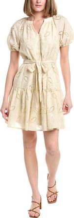Julia Jordan Broderie Mini Dress