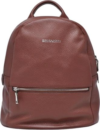 Ermanno Scervino Tassen, Dames, Bruin, ONE Size, Leer, Delizia Rugzak