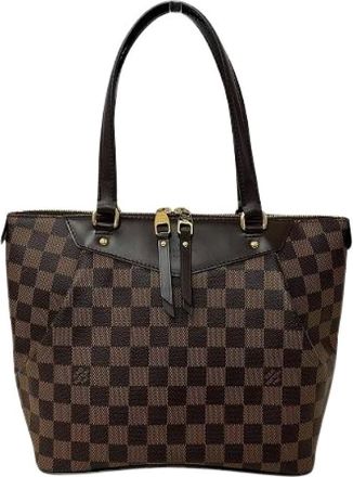 Louis Vuitton Pre-owned Handbags, female, Brown, Size: ONE SIZE Pre-owned Canvas handbags