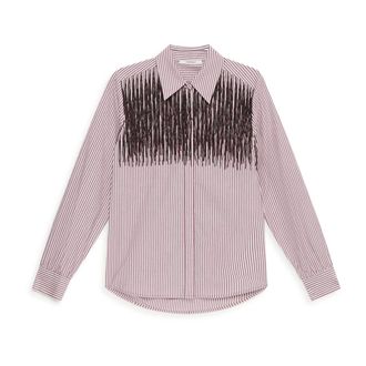 Maliparmi Shirts, female, Red, Size: XL Pop Stripes Shirt