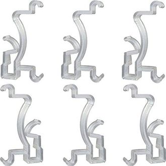 No Brand Juego De 6 Rieles Para Persianas Venecianas De 48 Mm - Accesorios Para Rieles De Cortinas - Juego De Persianas Venecianas