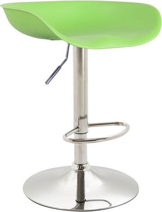 Clp Clp - Taburete Anaheim Con Estructura De Polipropileno Verde Cromado