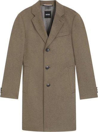 HUGO BOSS Hombre, Abrigos, Marrón, Talla: 2XL