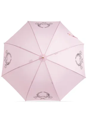 Moschino Parasol With Logo, Unisex, Pink