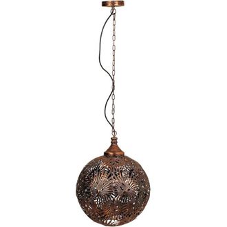 Wanderlust Deco Lámpara de techo de metal dorada 50x50x64/133