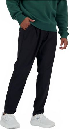 New Balance Athletic Tapered Pants In Black
