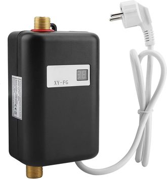 OEM Calentador De Agua Instant&aacute;neo De 3800 W, Pantalla Digital, Temperatura M&aacute;xima 55 &deg;c, Para Cocina Y Ba&ntilde;o